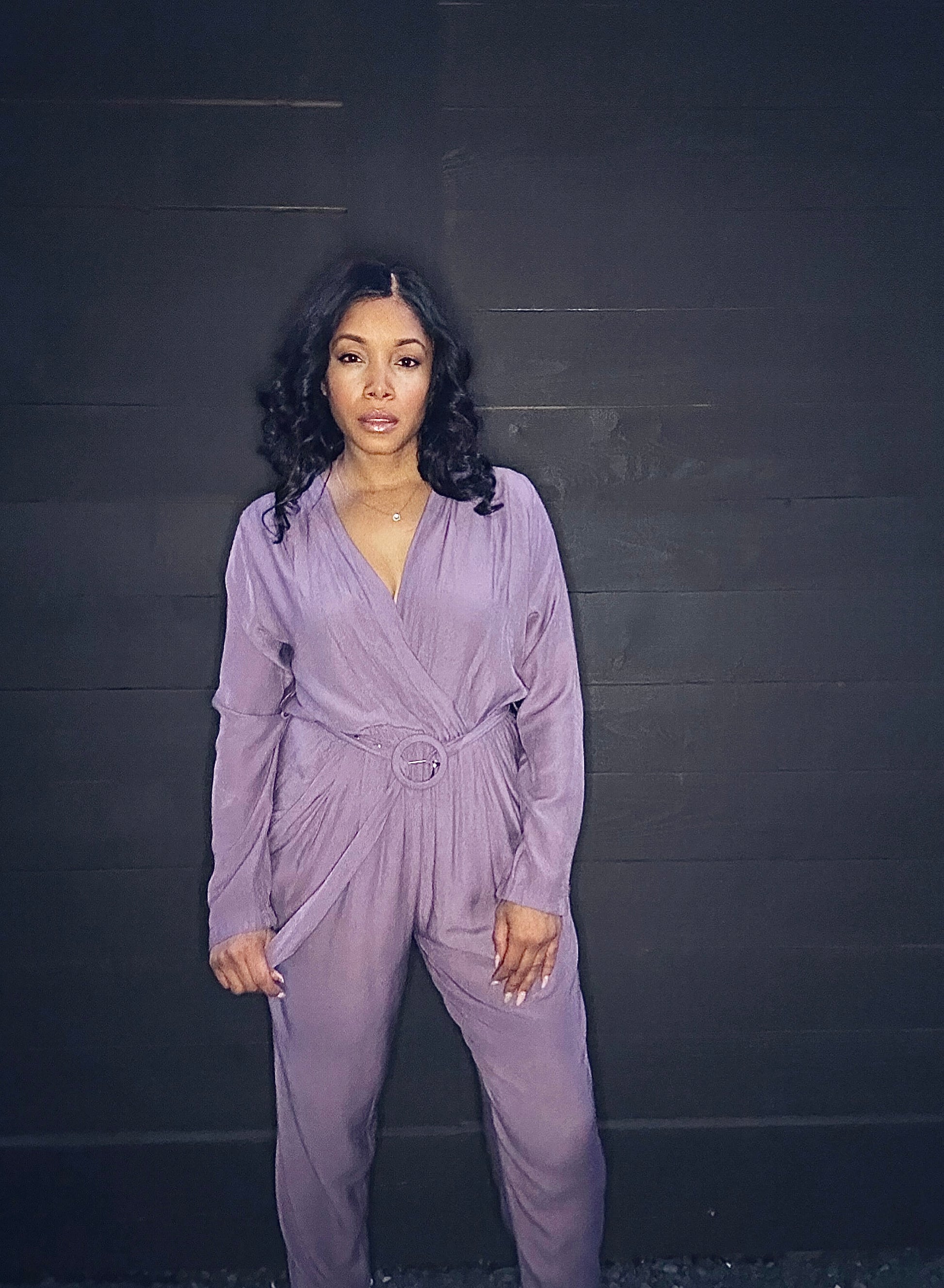 Surprise Belted Jumpsuit