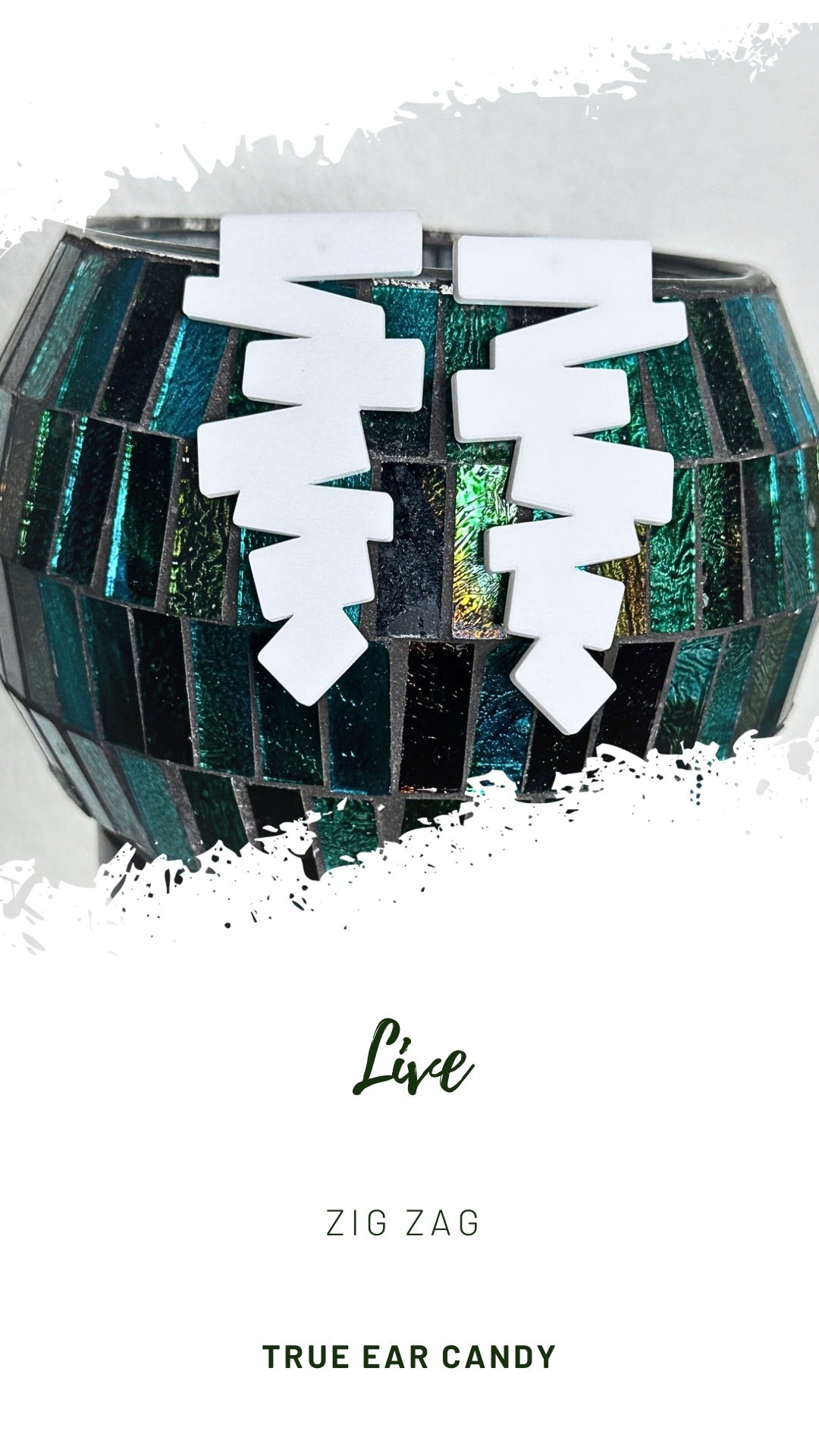 Live Zig Zag Earrings
