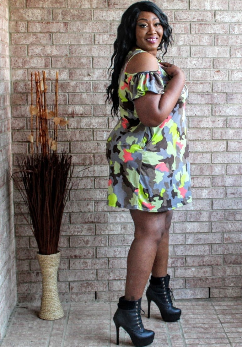Resilient Camo Dress 2X/3X