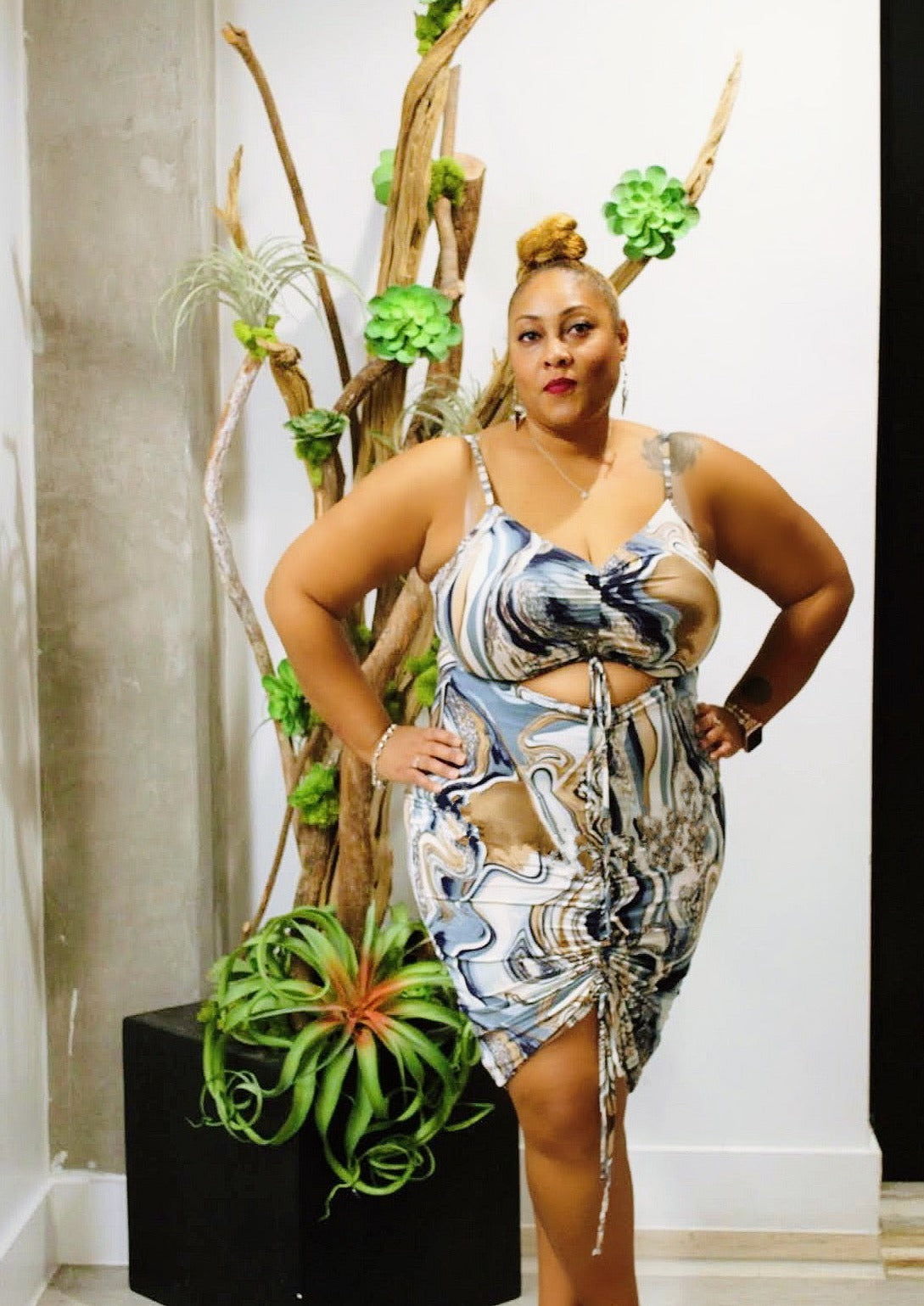 Indulge Curve Cutout Dress