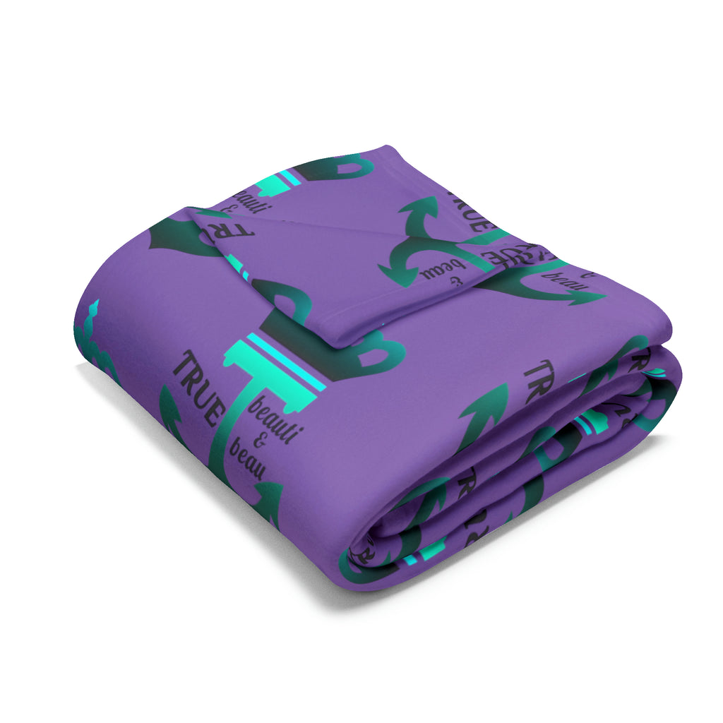 TRUE Domestic Violence Awareness Arctic Fleece Blanket