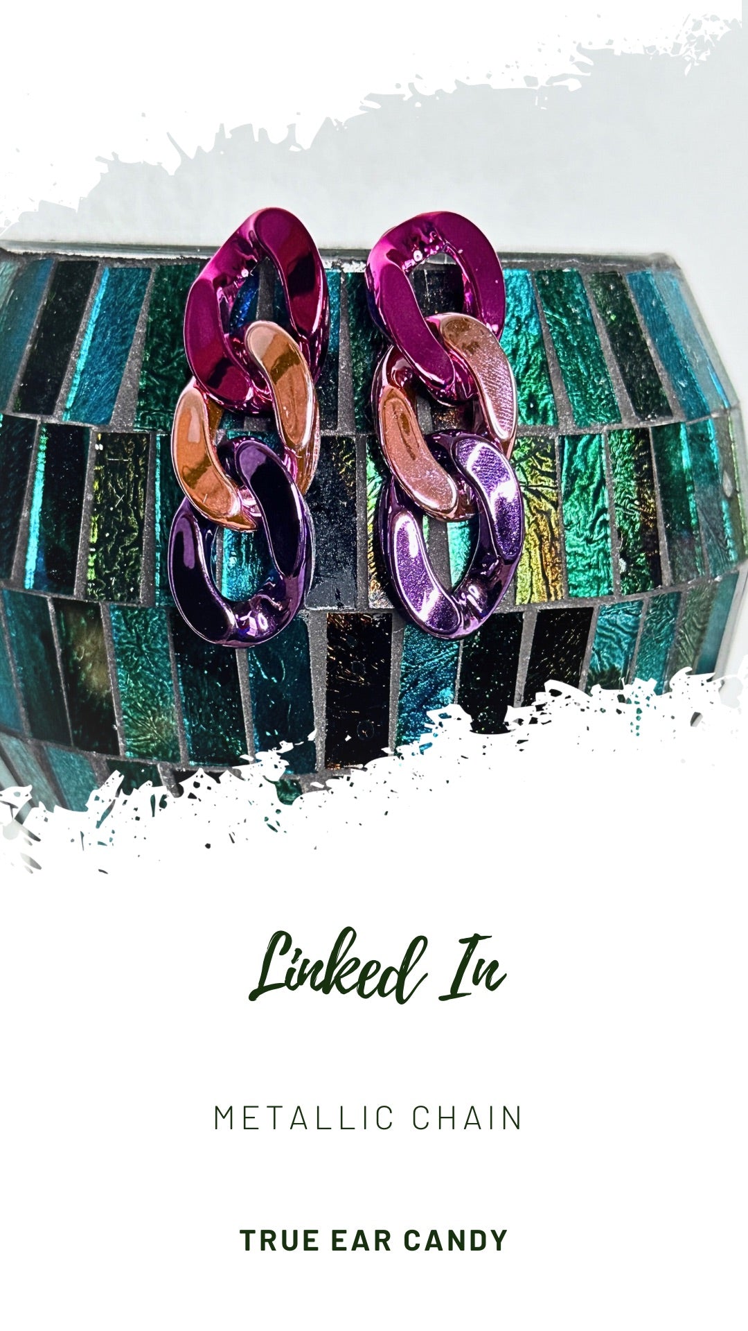 Linked In Chain Earrings