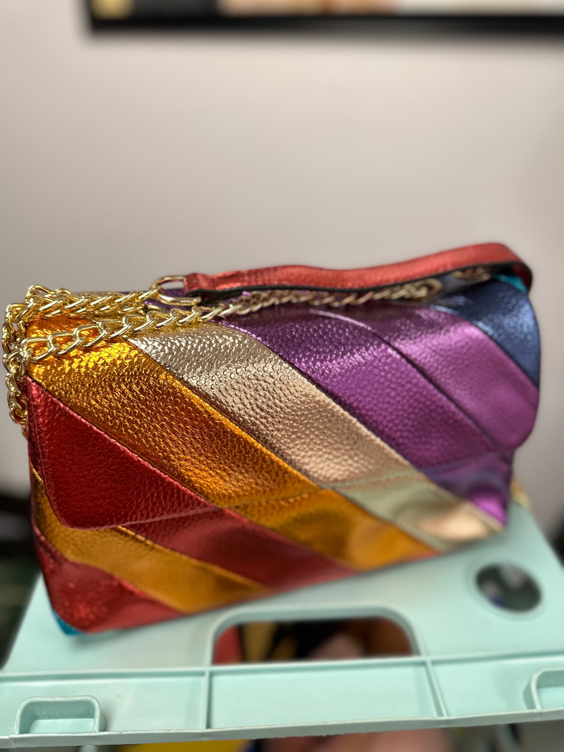 Own It Metallic Bags