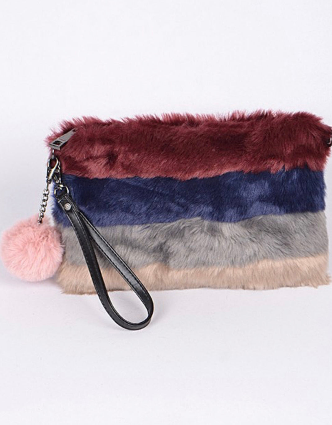 Babe Faux Fur Clutch