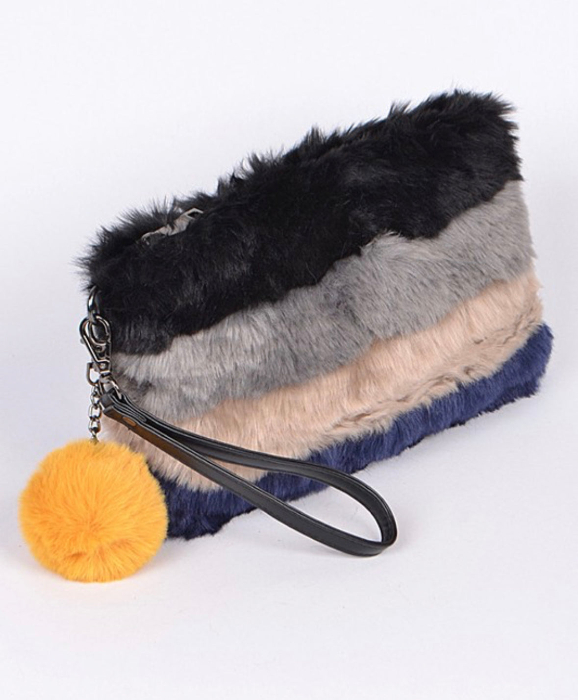 Babe Faux Fur Clutch