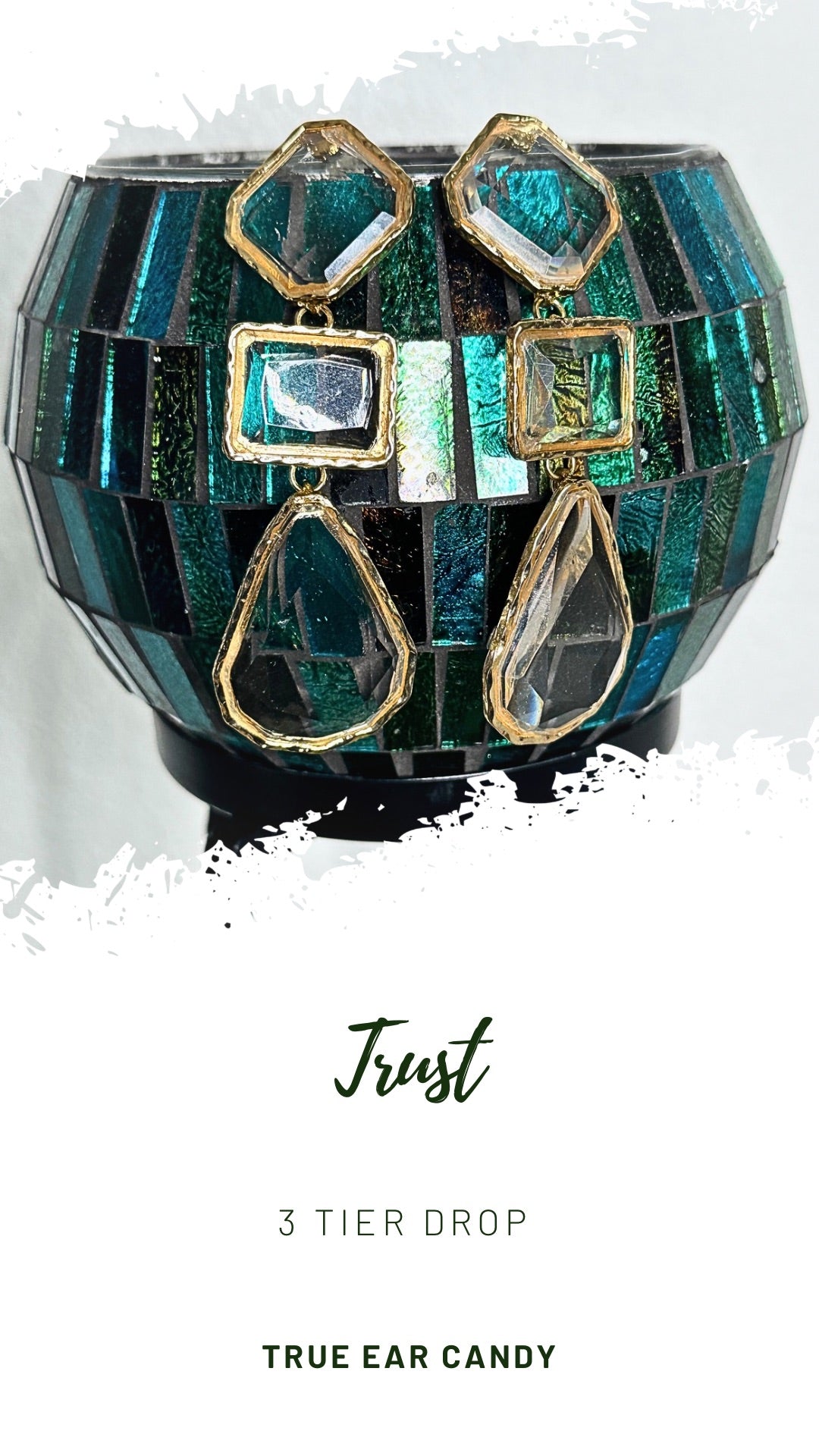 Trust Tiered Earrings