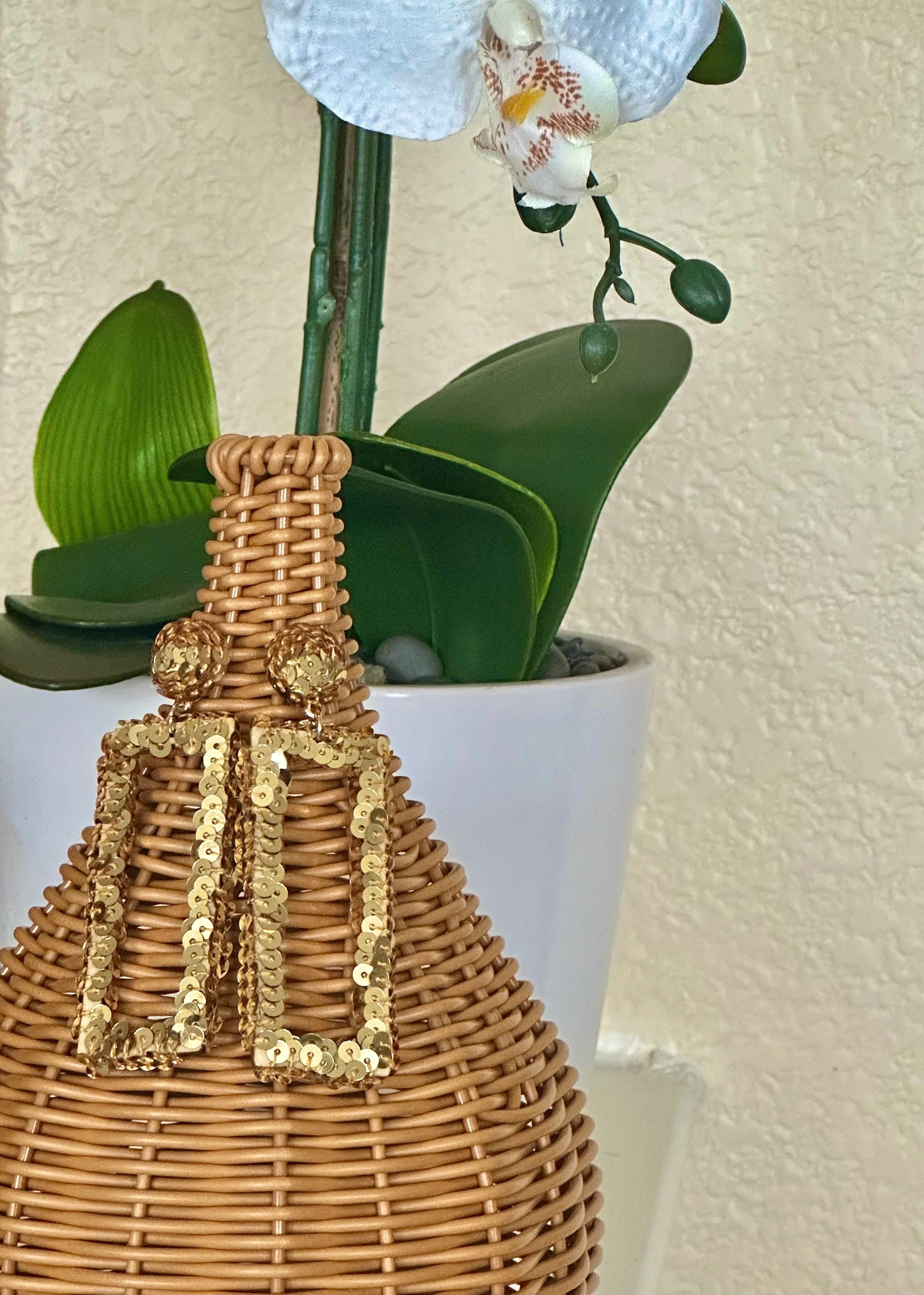 Seen Sequin Earrings  (2 Options)