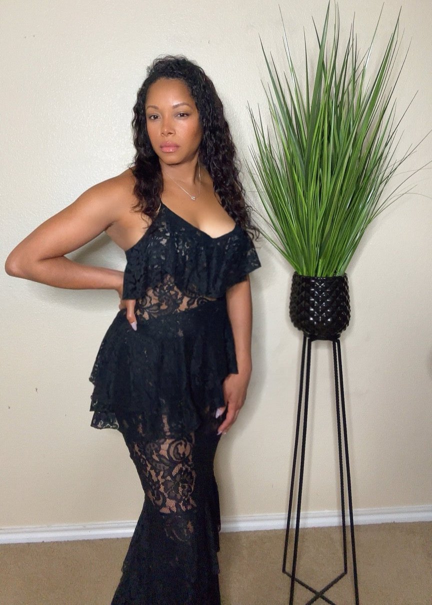 Bliss Lace Maxi Dress