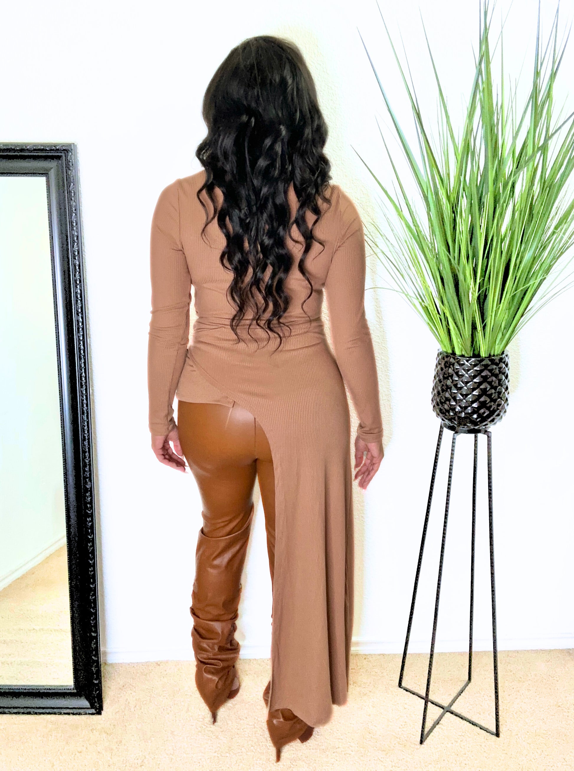 Beautiful Mock Neck Top