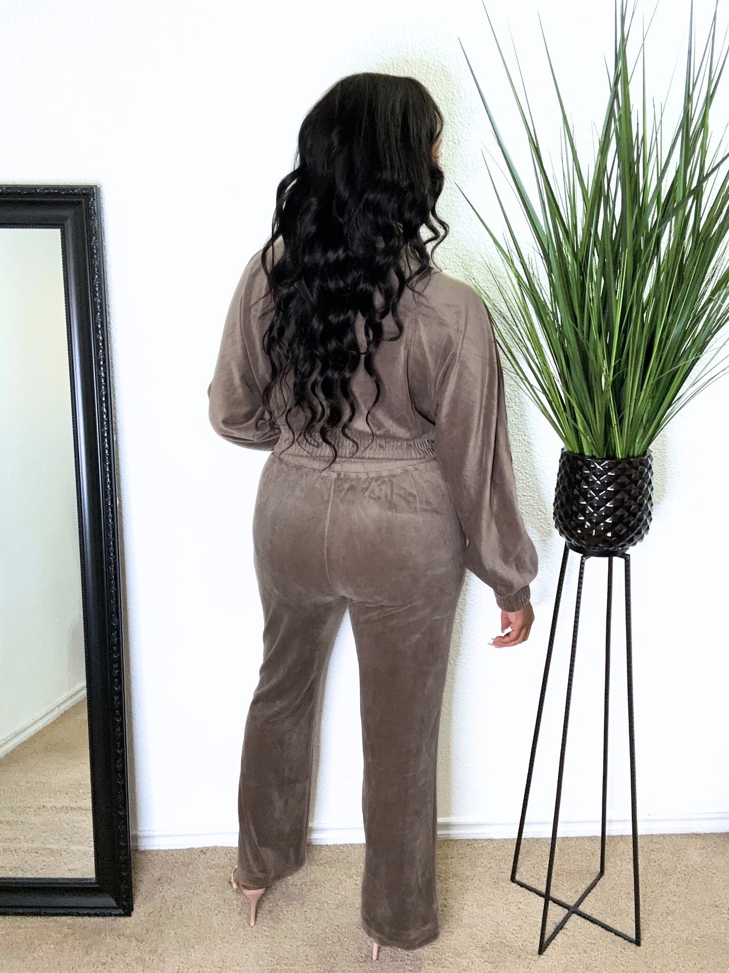 Mindful Velour Pant Set