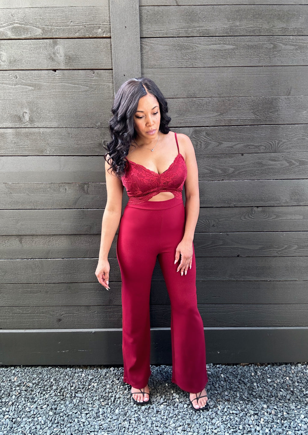 Forever Lace Jumpsuit