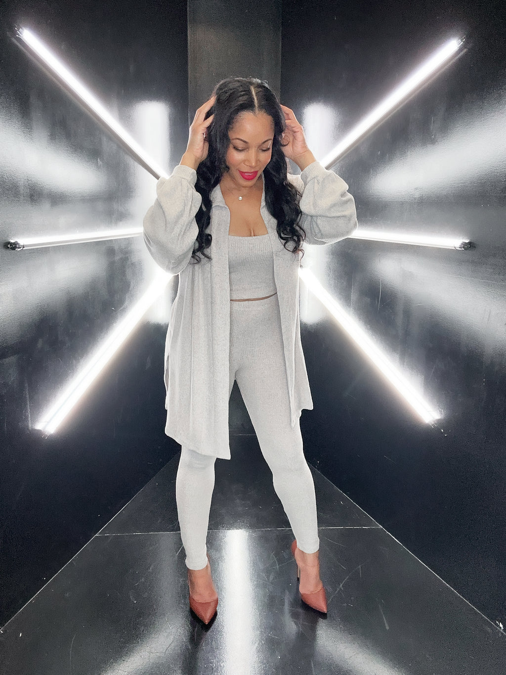 Cozy 3-Piece Soft Legging Set