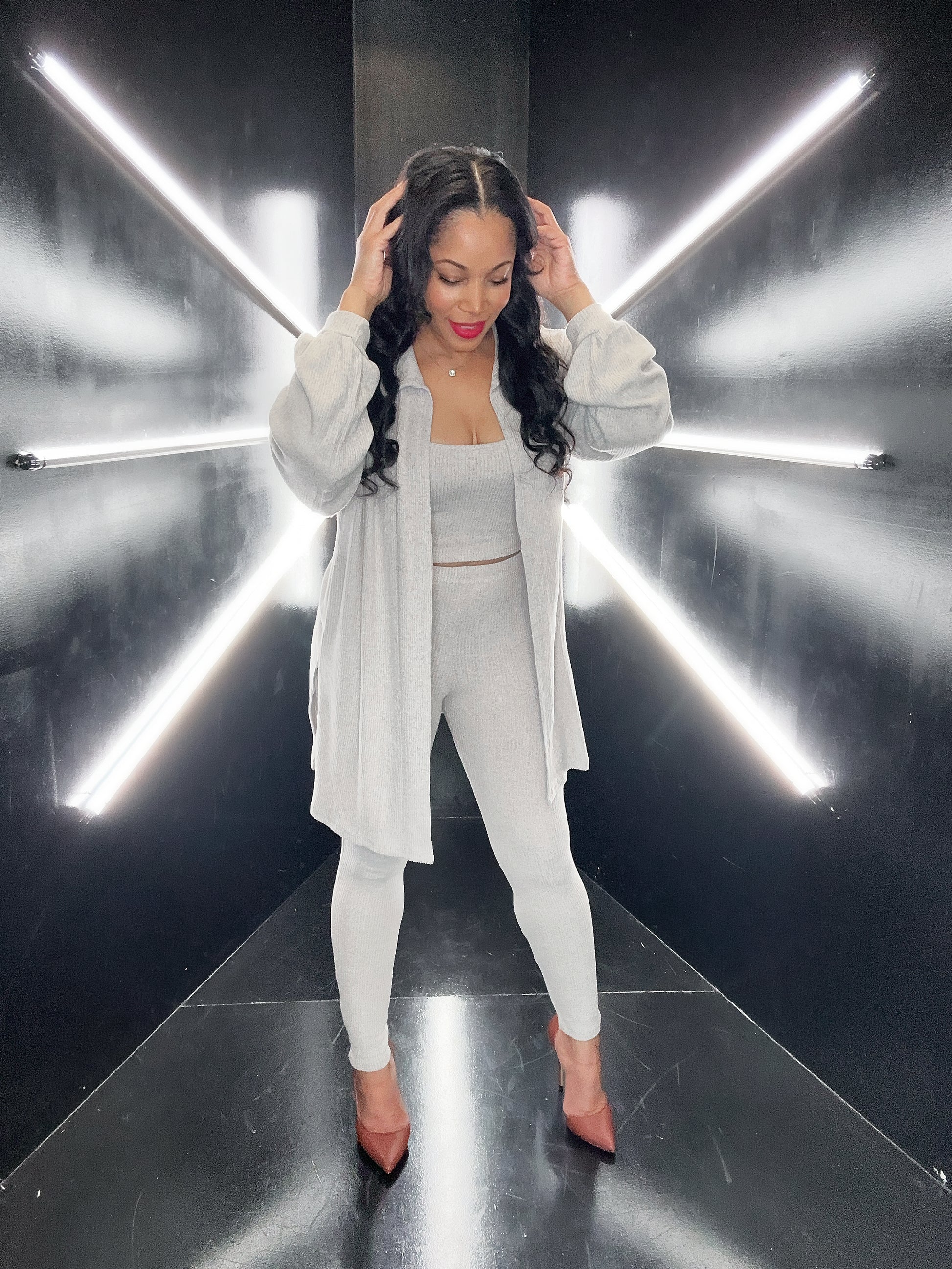 Cozy 3-Piece Soft Legging Set