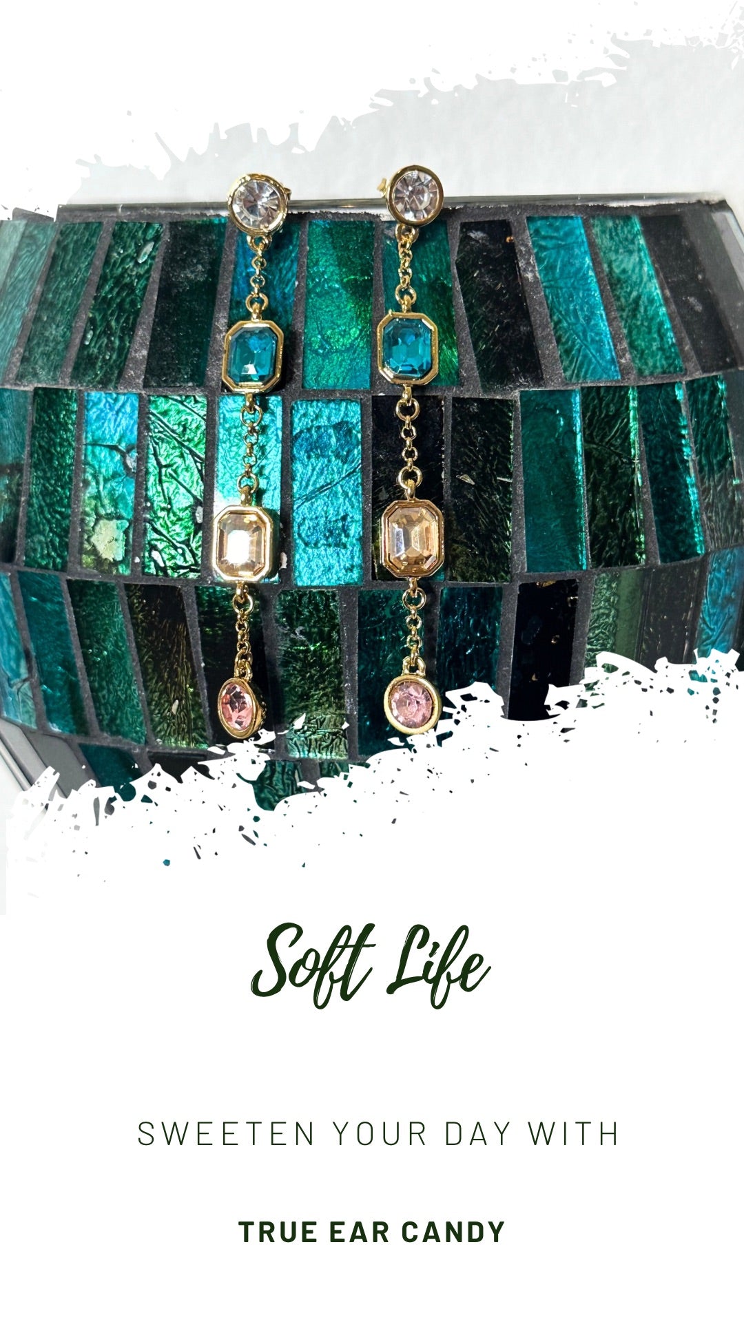 Soft Life Gem Earrings