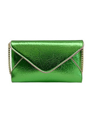 Haute Beauti Metallic Clutches