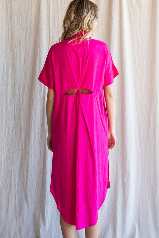 Just Be – Button-Up Dress