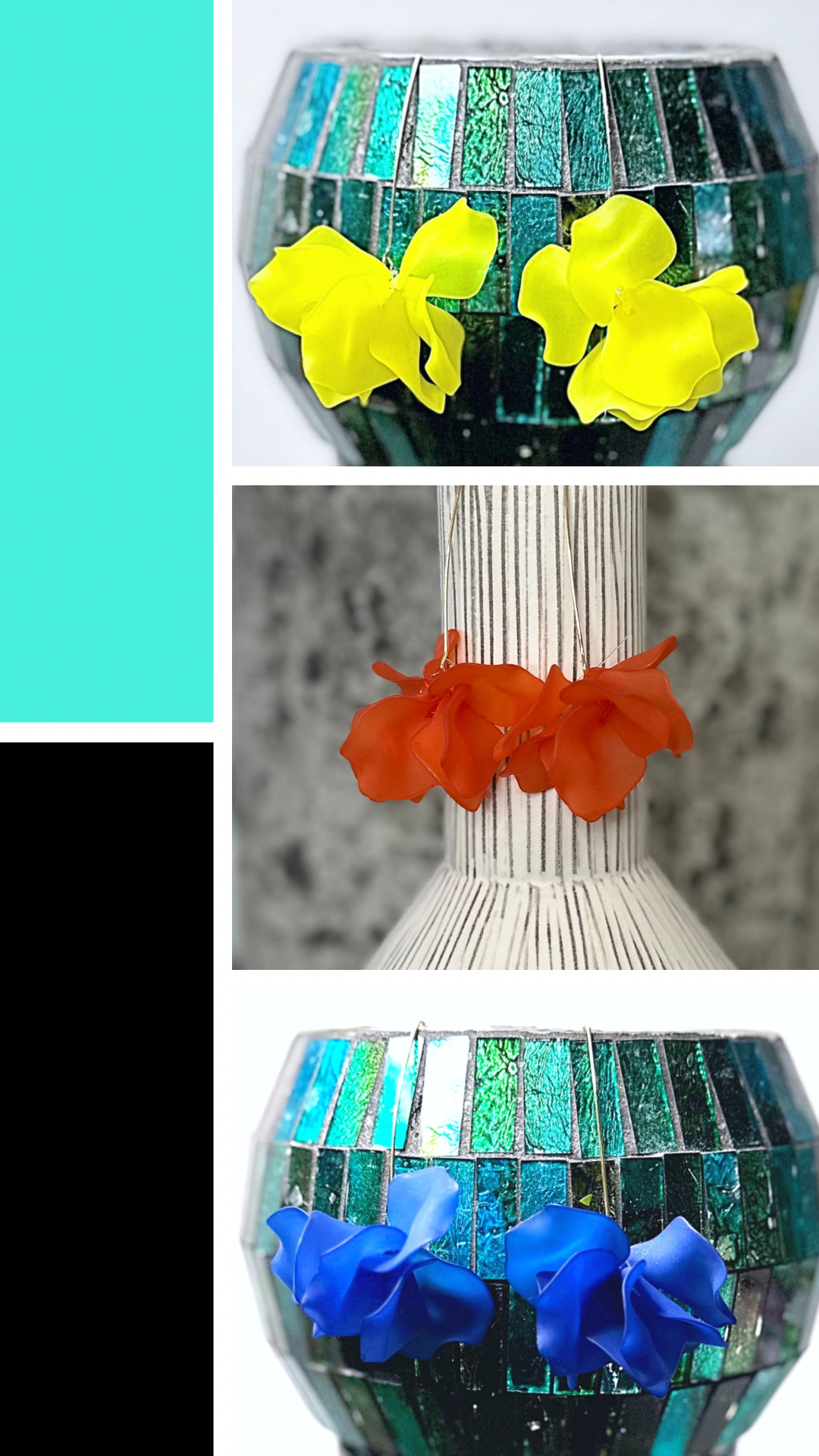Flow Petal Earrings (3 Colors)