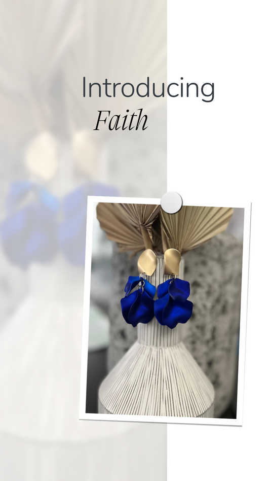 Faith Petal Earrings (3 Colors)