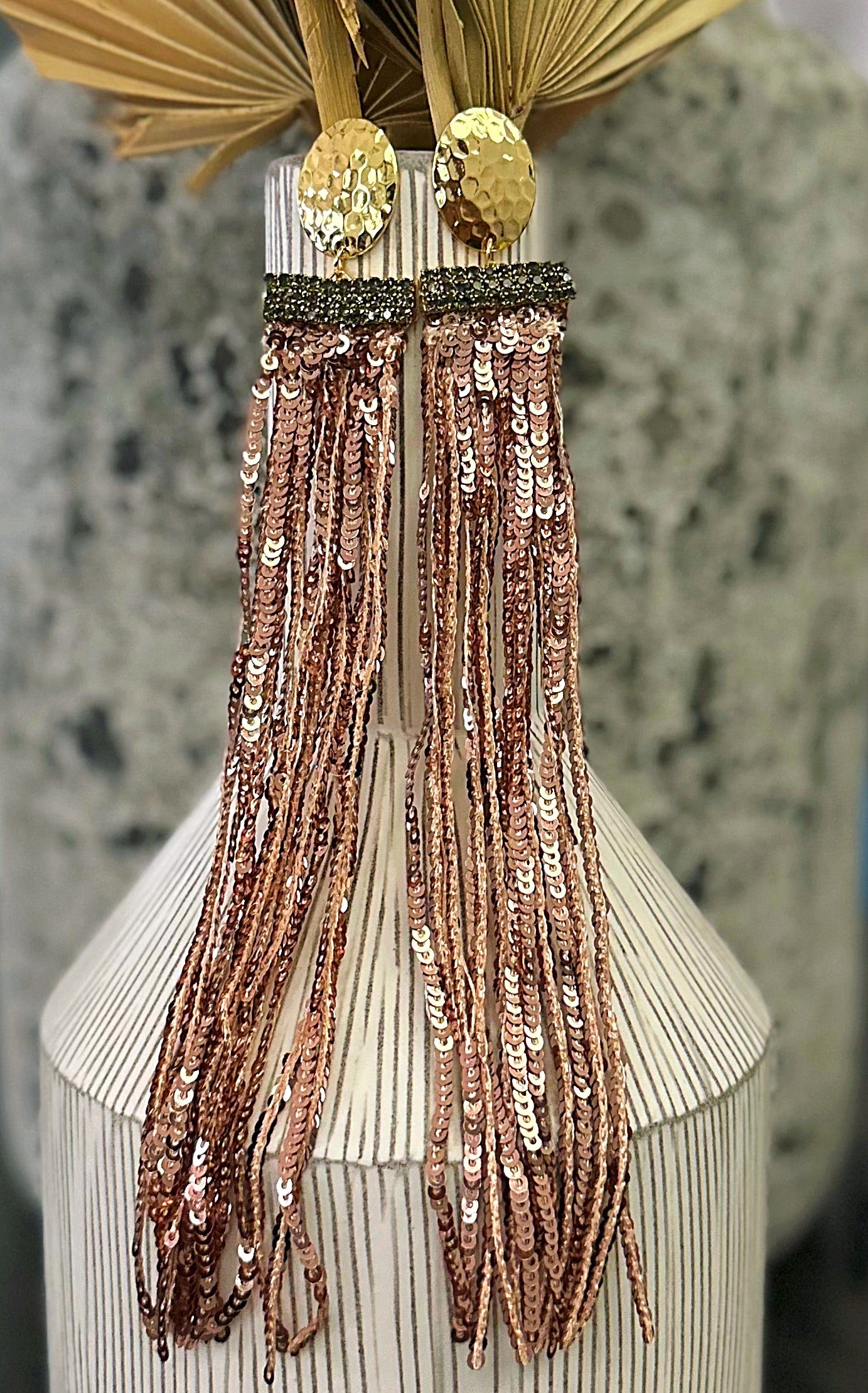 Seen Sequin Earrings  (2 Options)