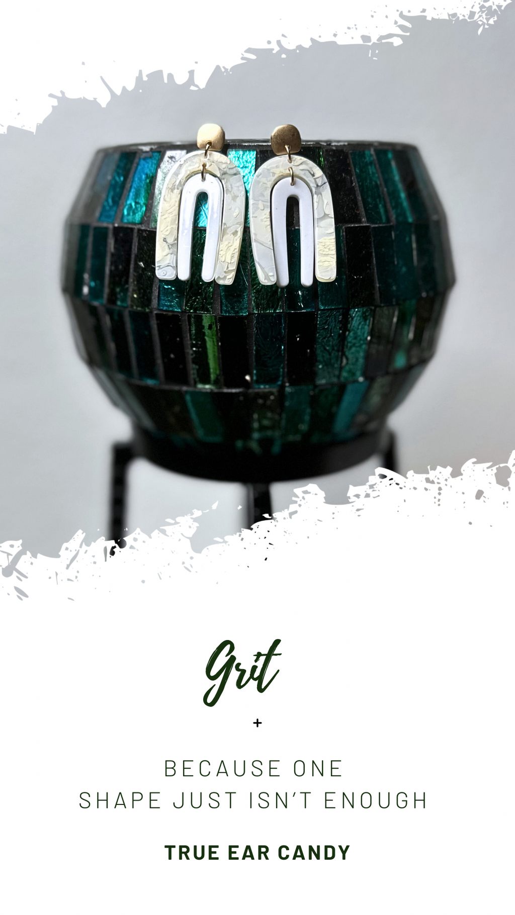 Grit Geometric Earrings (3 Options)