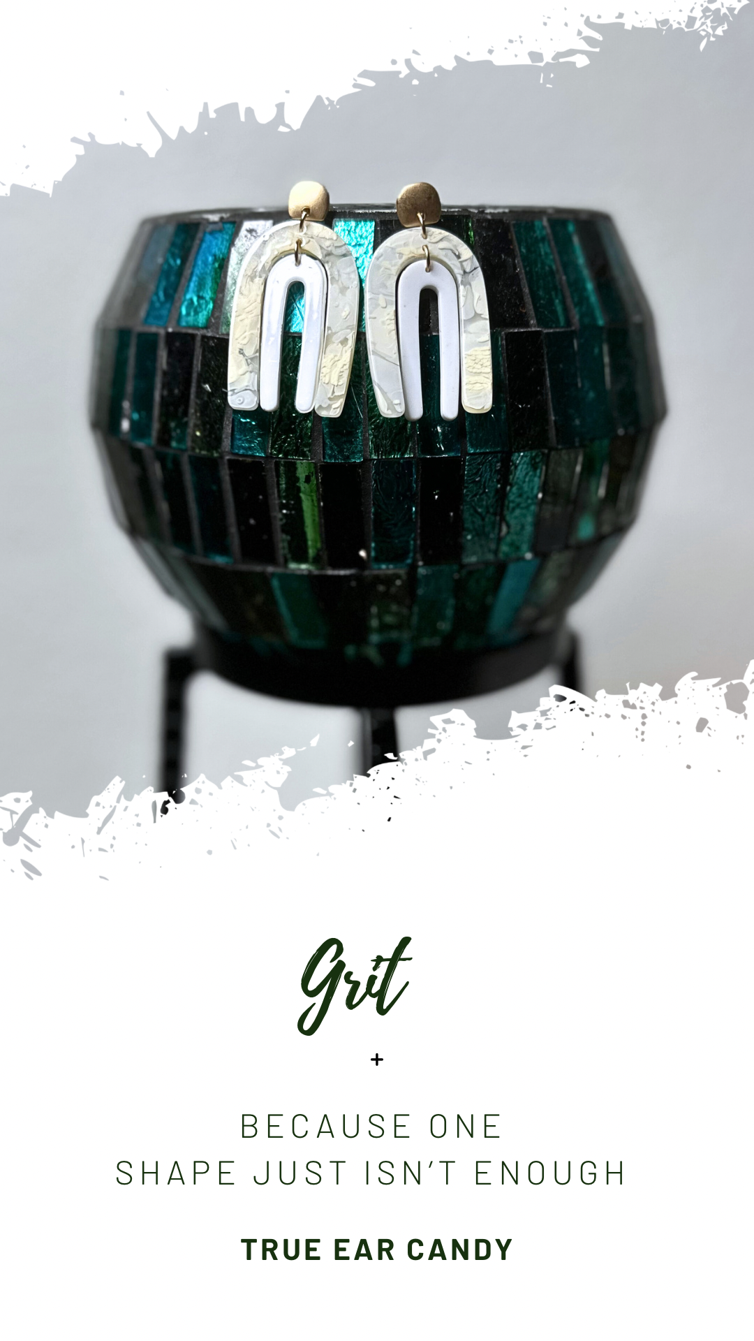 Grit Geometric Earrings (3 Options)