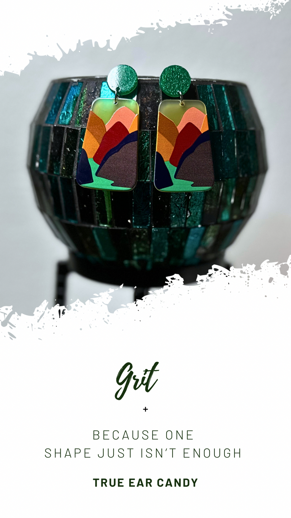Grit Geometric Earrings (3 Options)