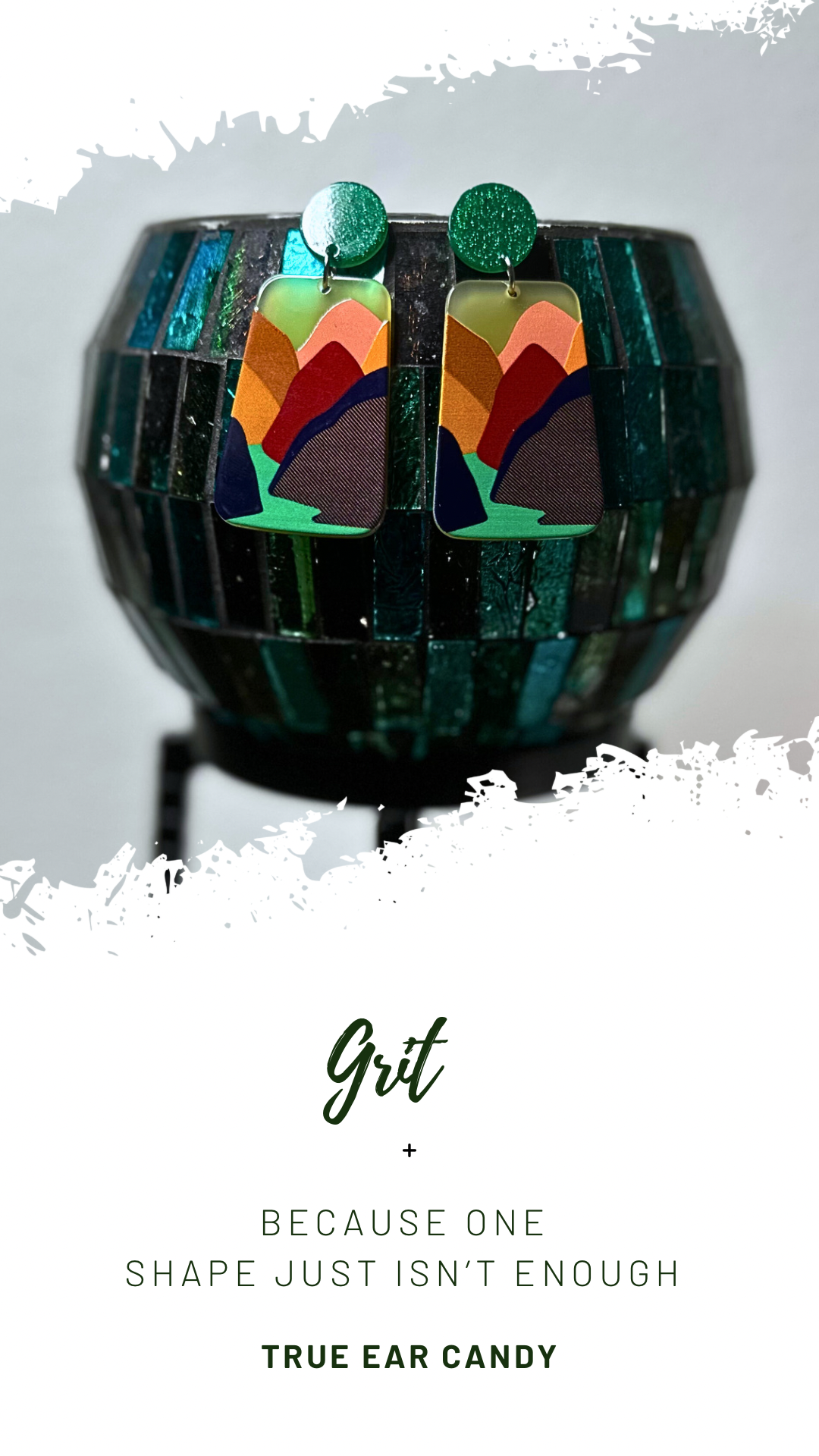 Grit Geometric Earrings (3 Options)