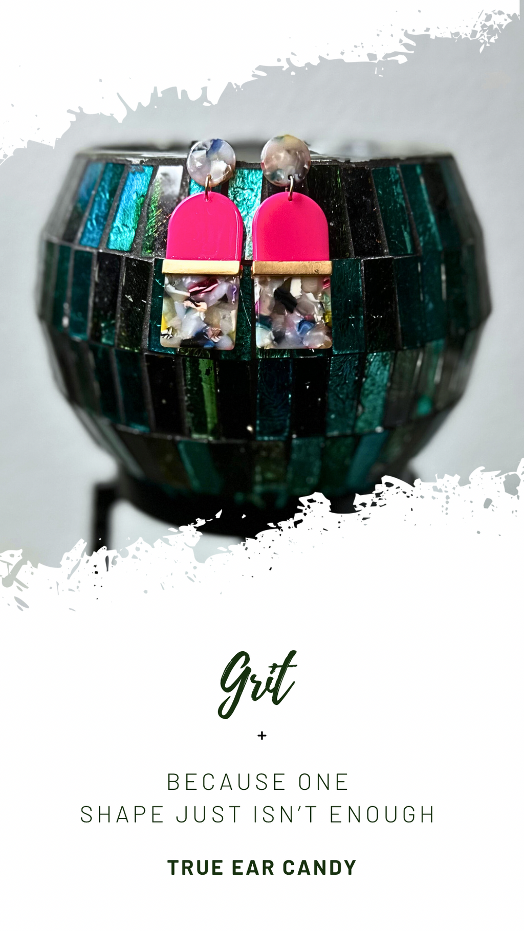Grit Geometric Earrings (3 Options)