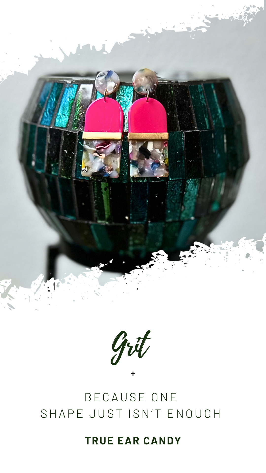 Grit Geometric Earrings (3 Options)