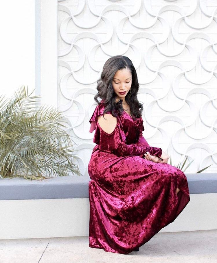 ~Queening Red Velvet Dress - TRUE. 