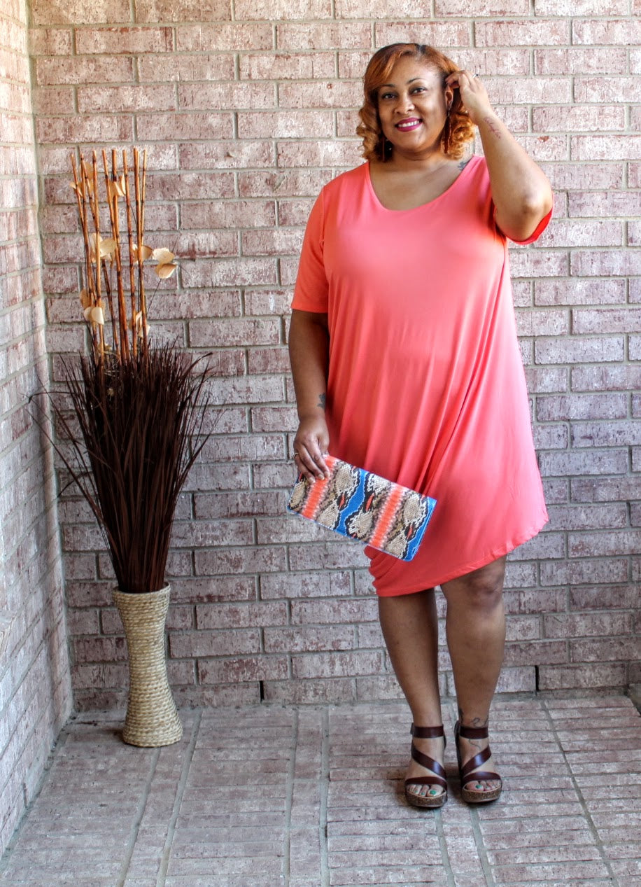 Salute Side Gather Dress