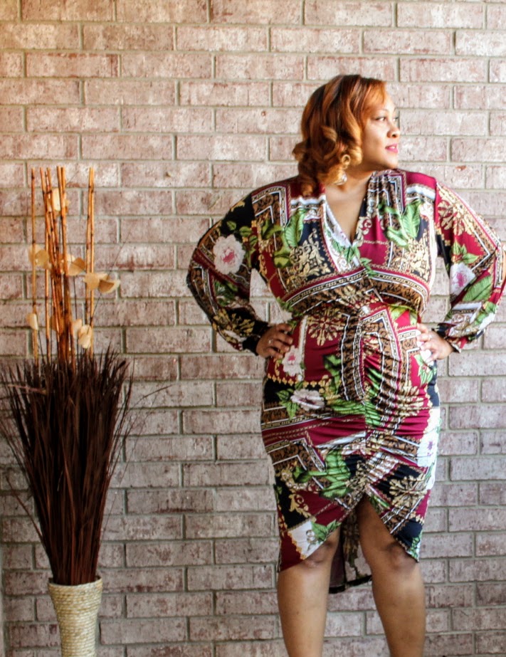 Dynamic Gathered Dress