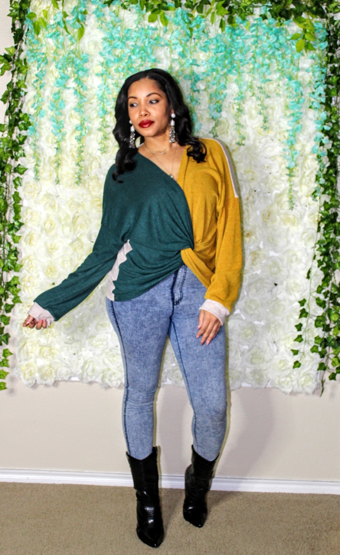 Hope Colorblock Sweater