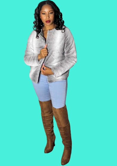 Fur Real Faux Fur Jacket