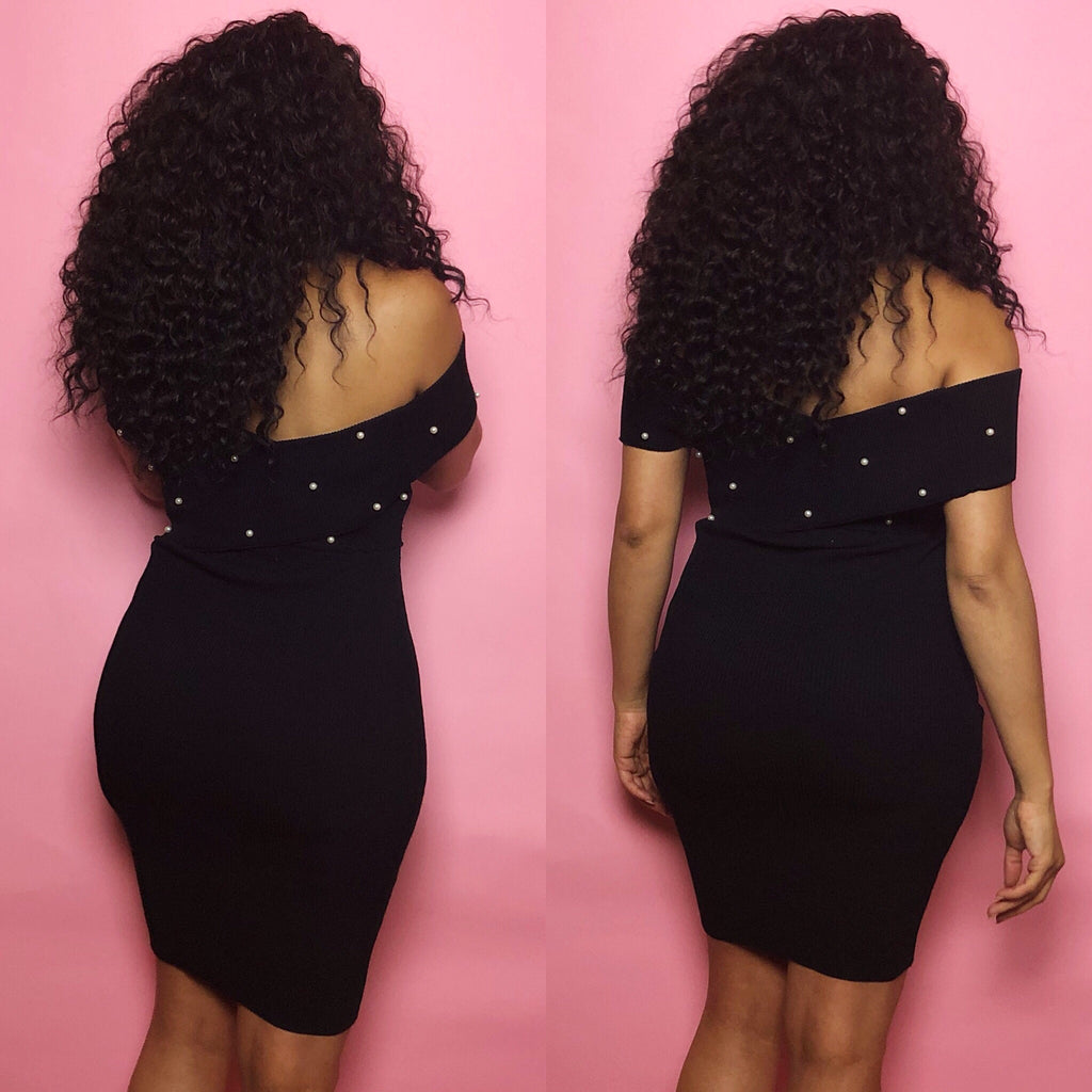 ~Passion For Pearls Midi Dress - TRUE. 