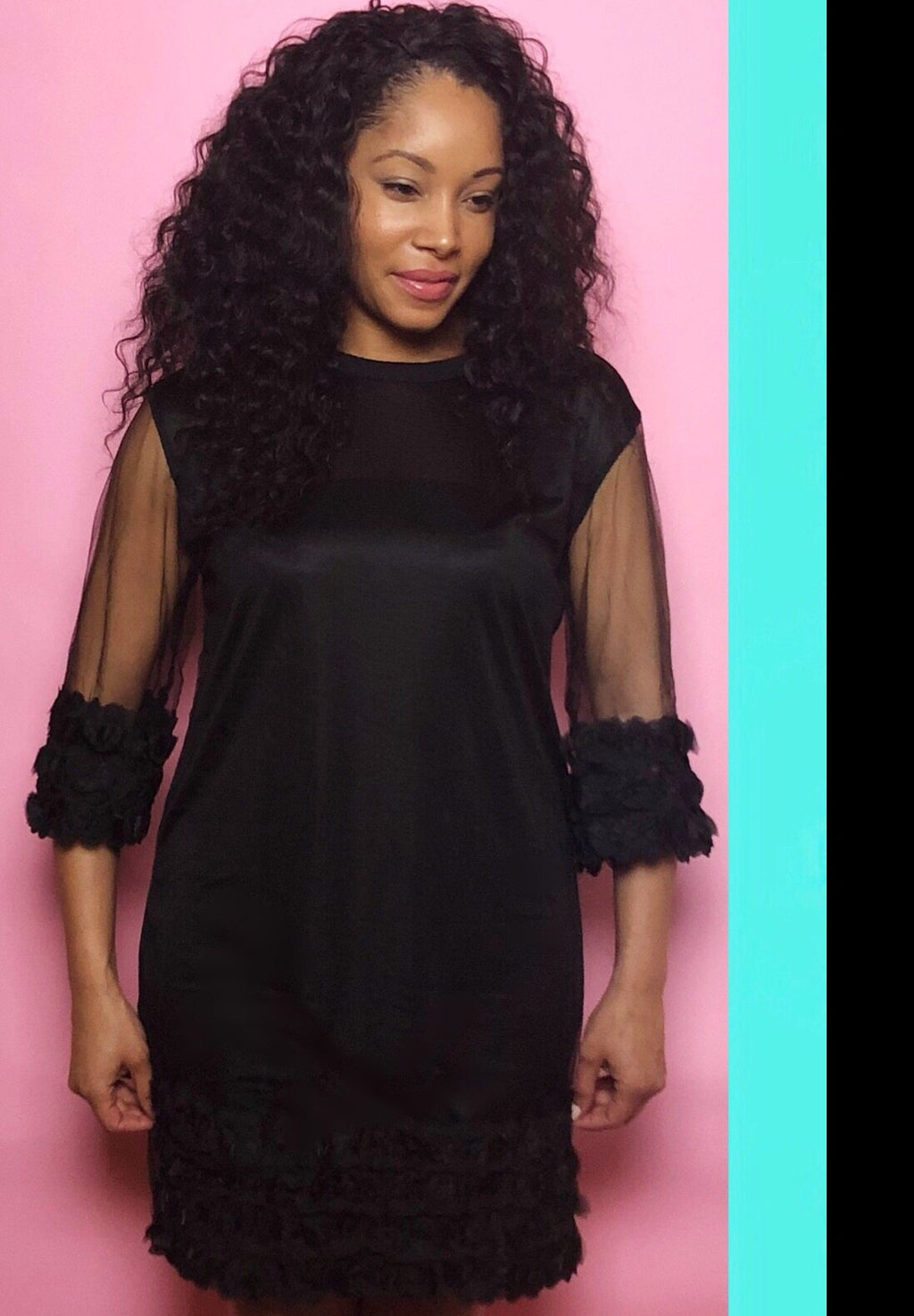 ~Mesh With Me Dress - TRUE. 