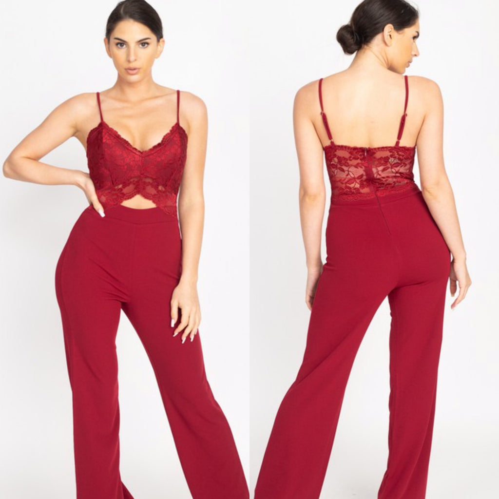 Forever Lace Jumpsuit