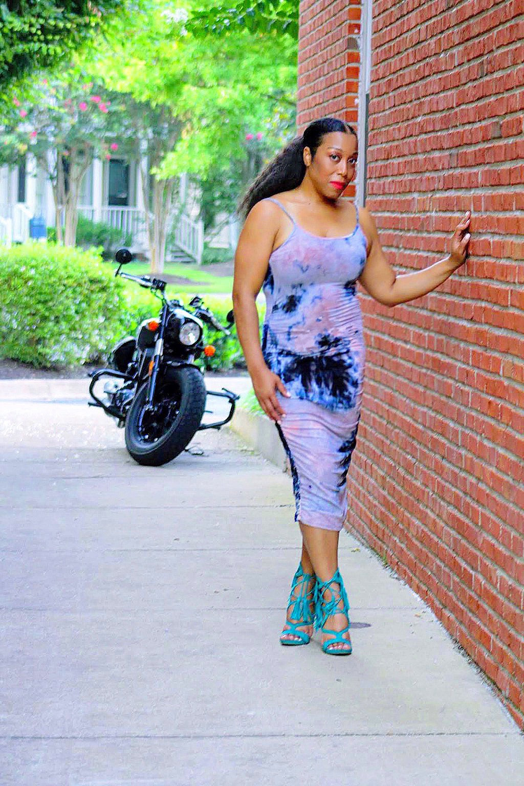 Passion Tie Dye Midi Dresses