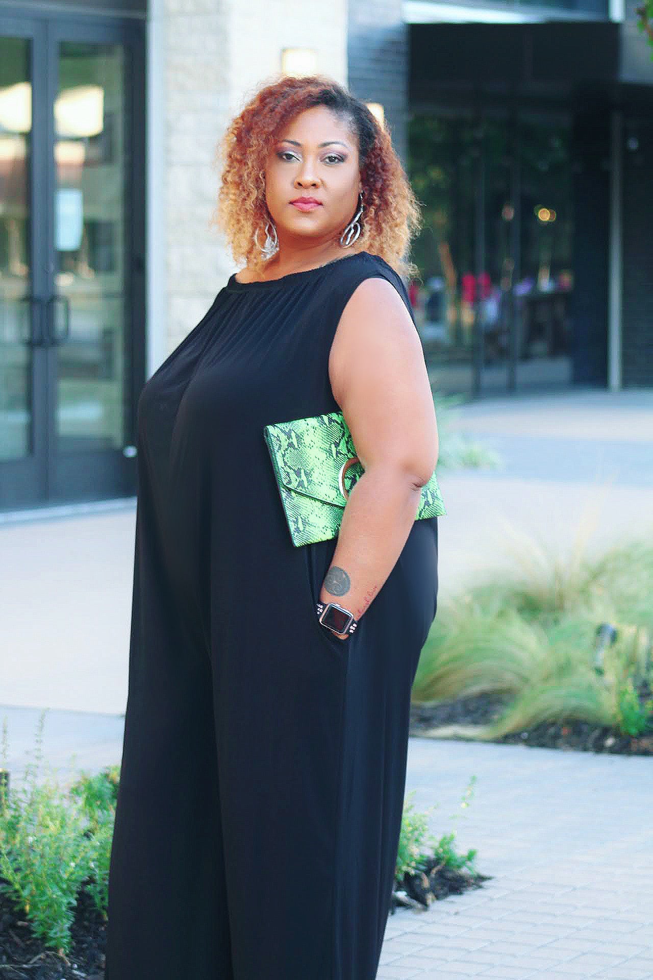 Inspire Black Jumpsuit