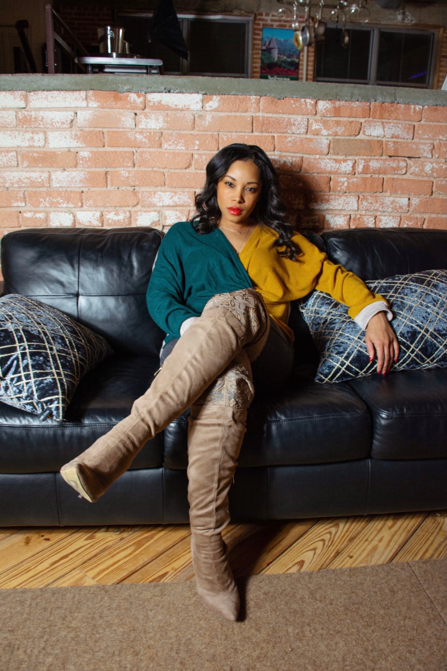 Hope Colorblock Sweater