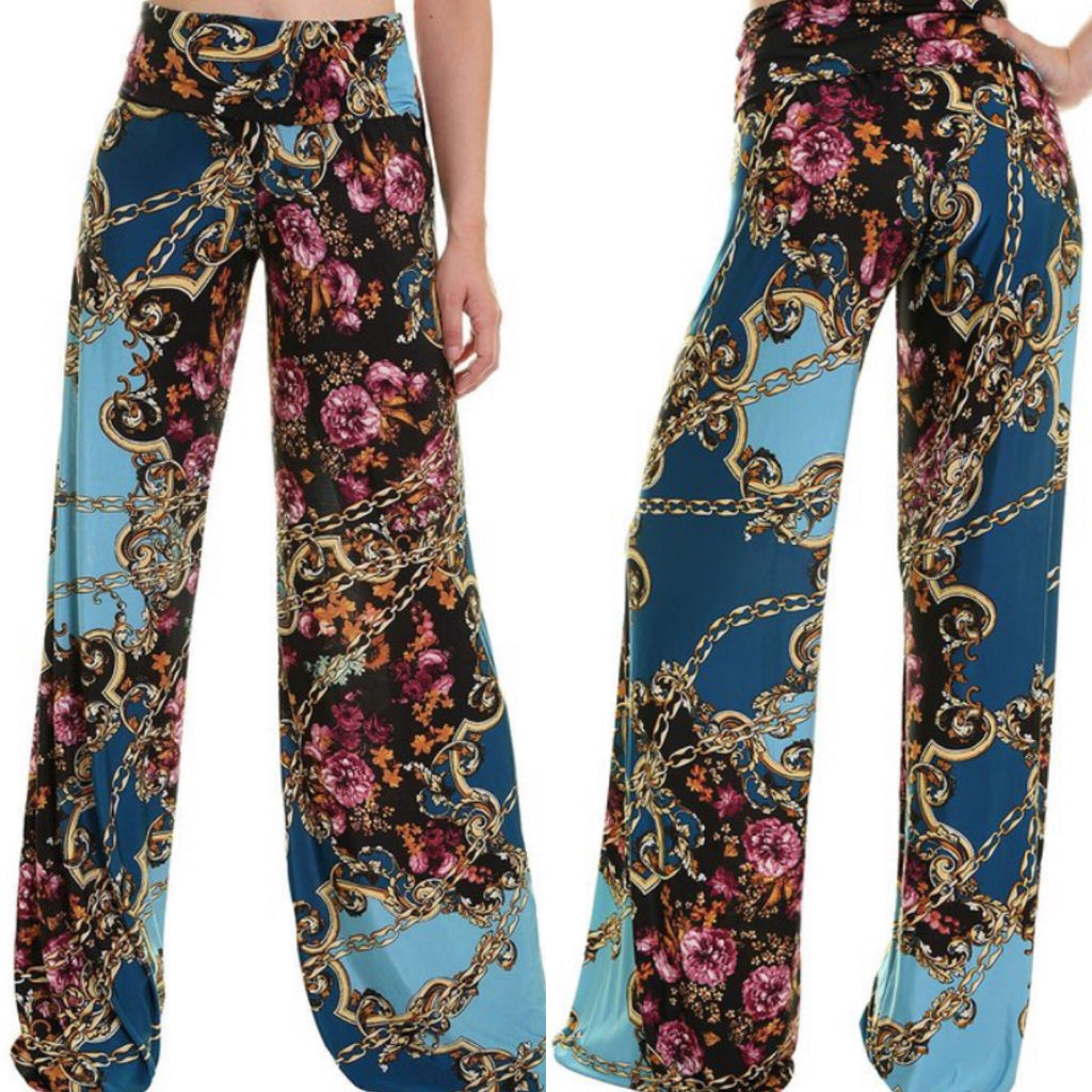 Play More Popping Palazzo Pants - TRUE. 