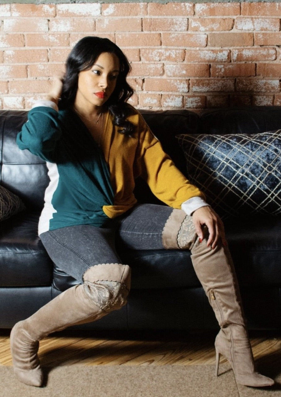 Hope Colorblock Sweater