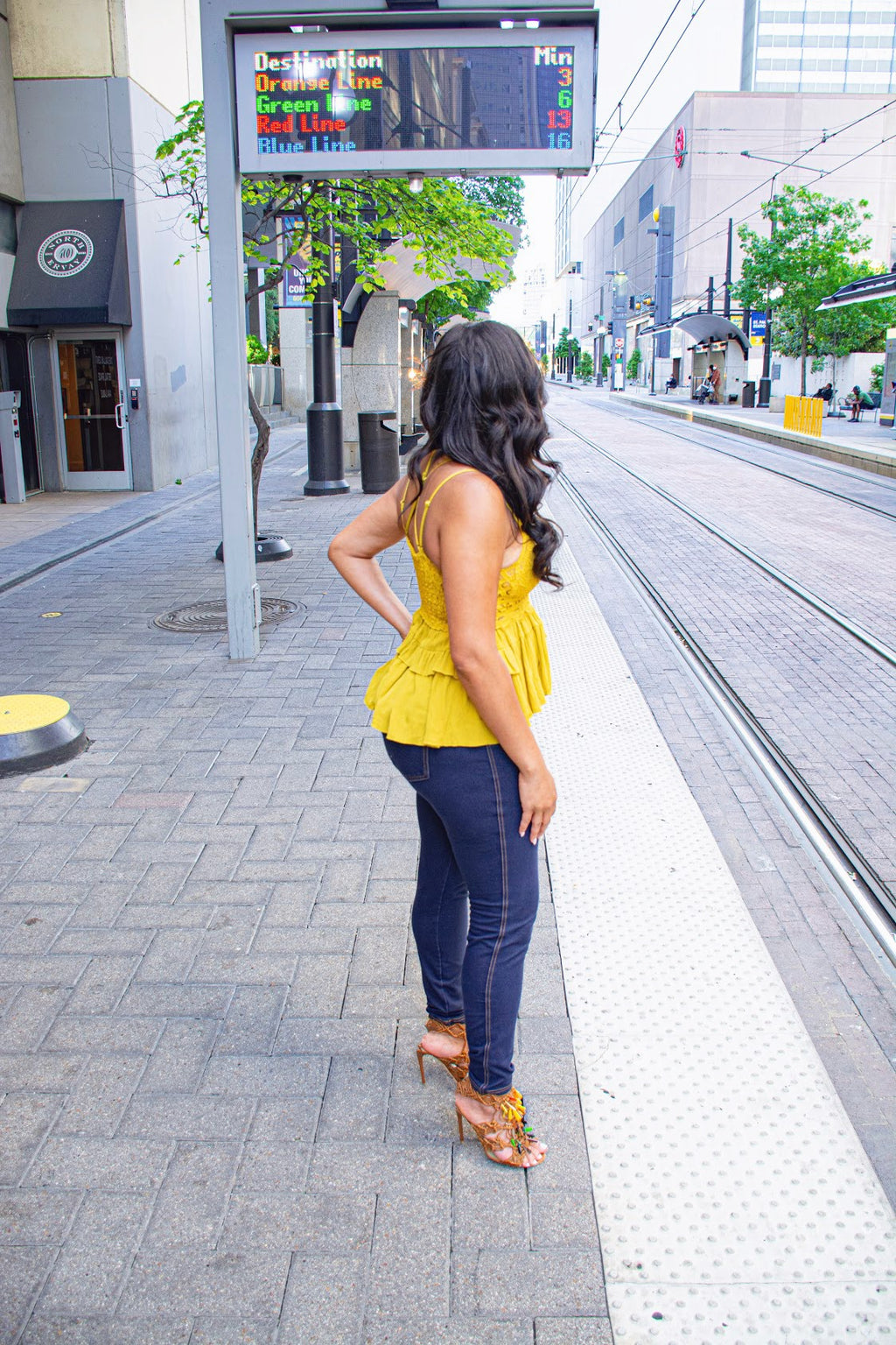 Levels Tiered Peplum