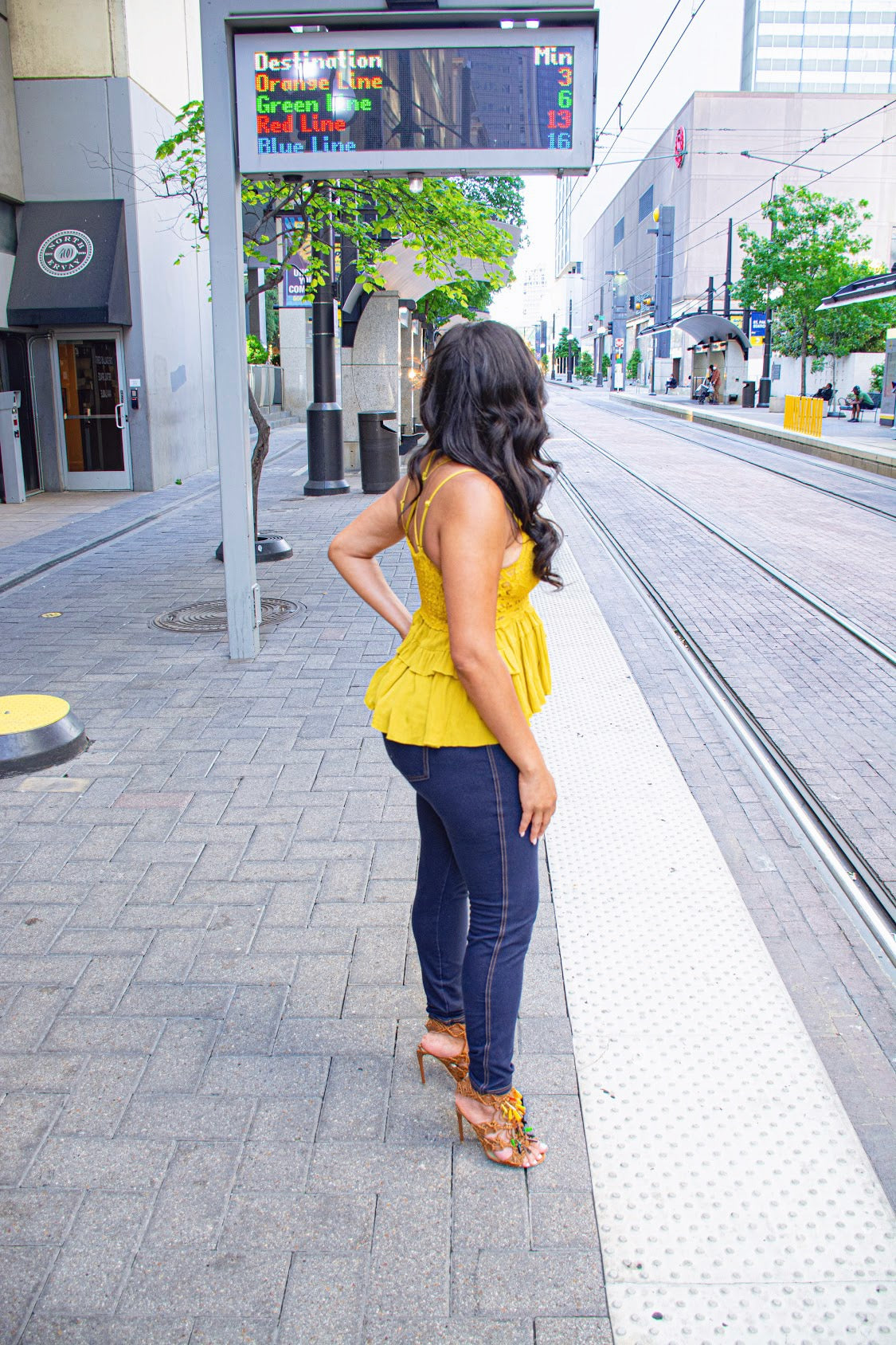 Levels Tiered Peplum